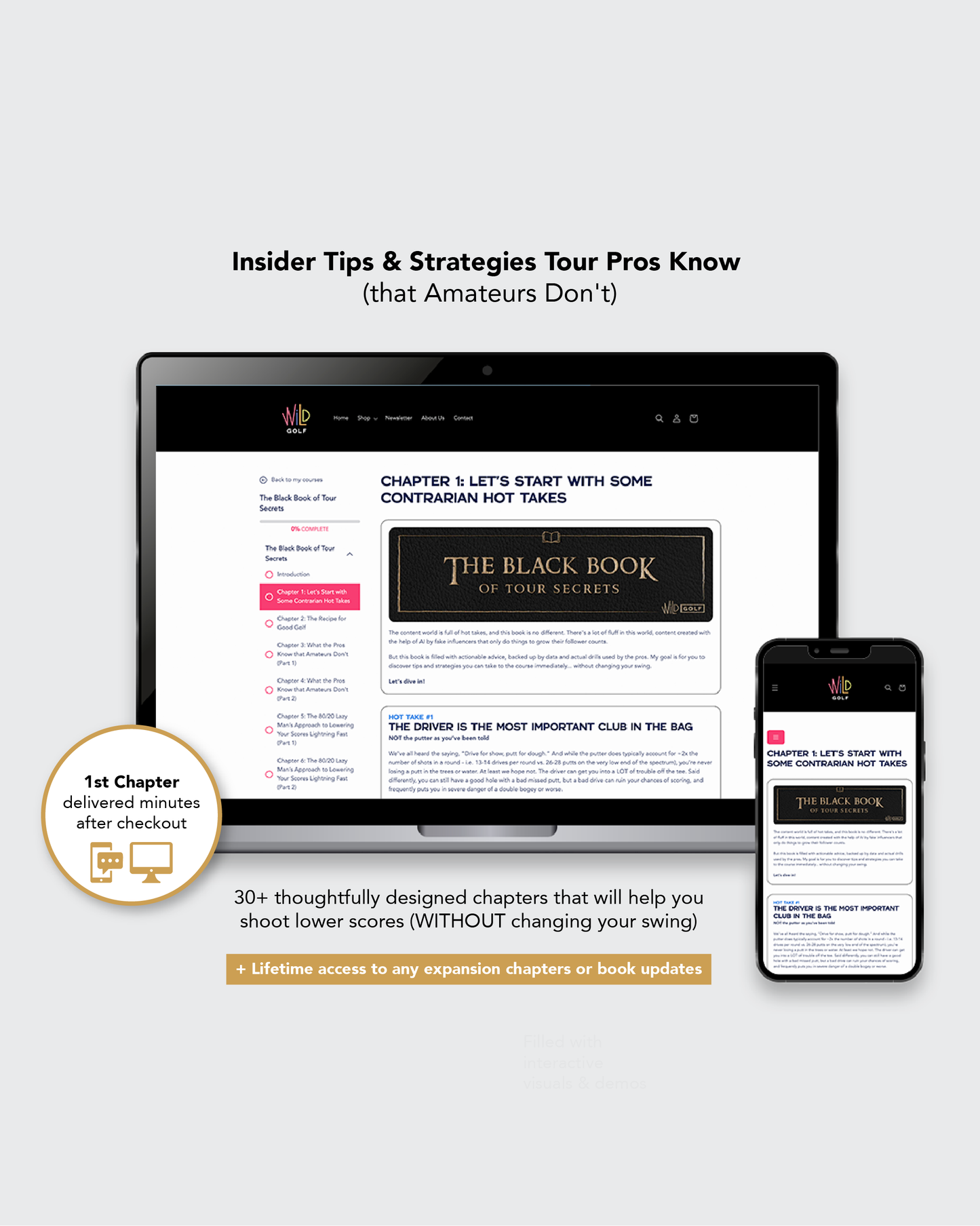The Black Book of Tour Secrets (Interactive Digital Course)