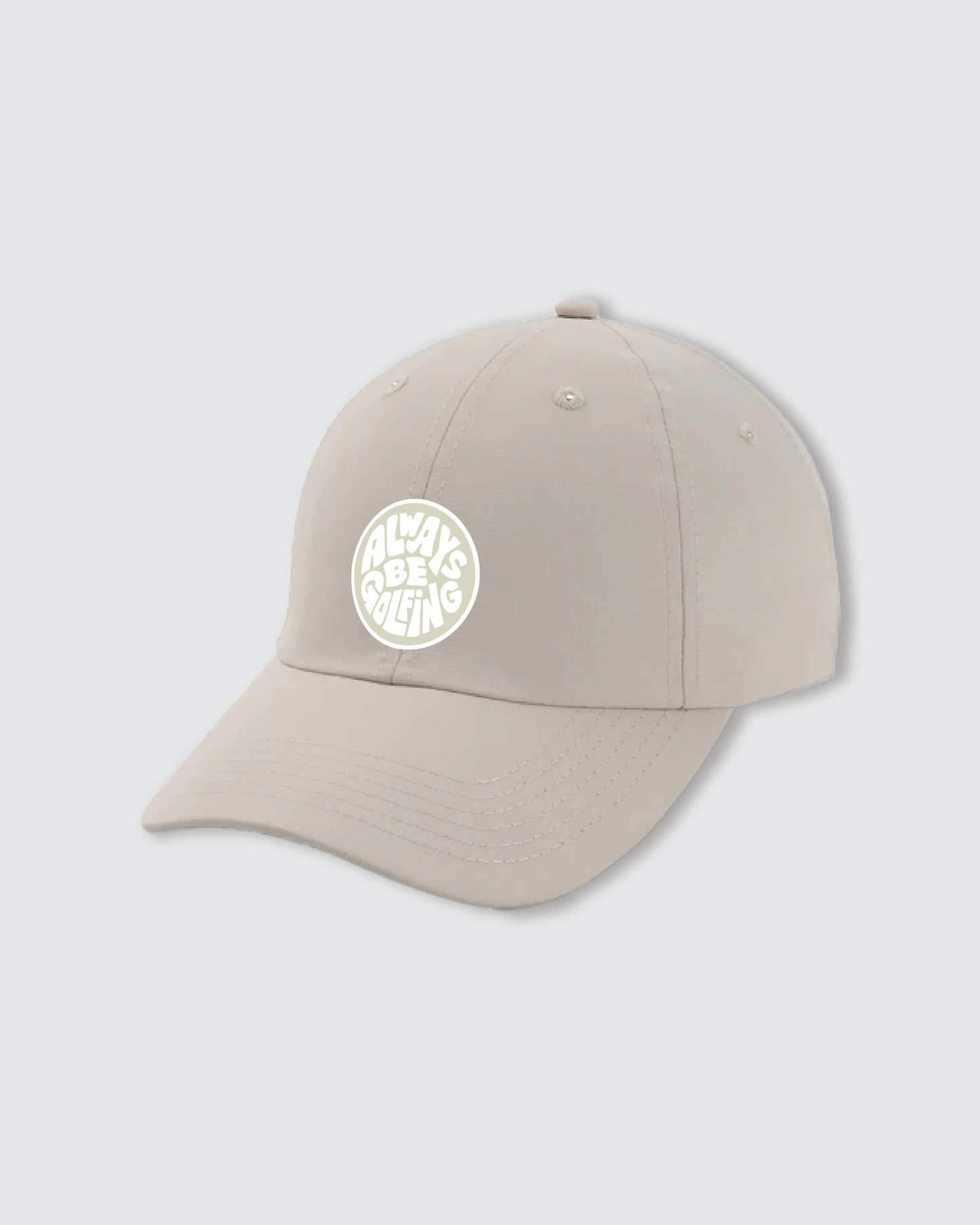 The "Always Be Golfing" Khaki Hat
