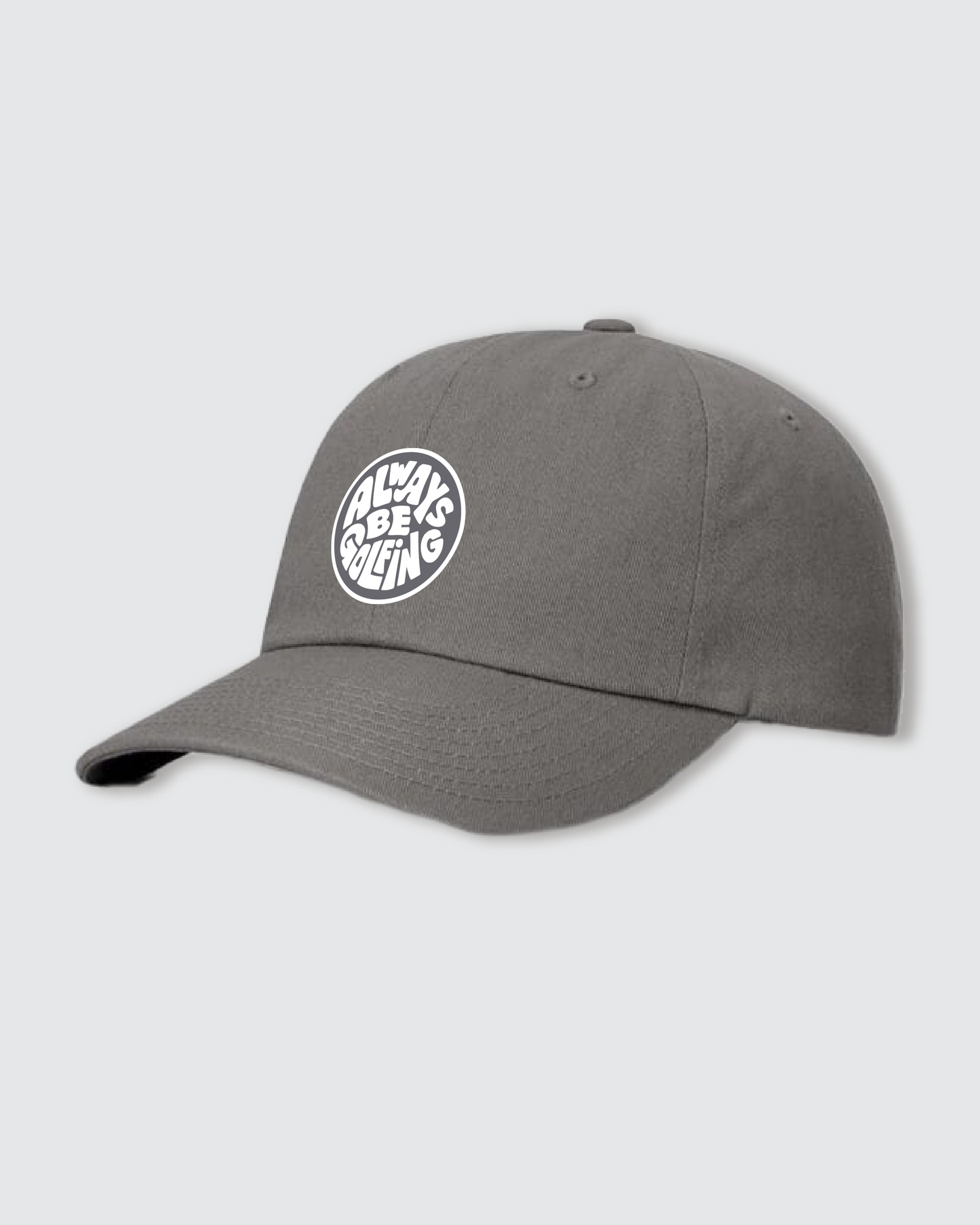 The "Always Be Golfing" Charcoal Hat