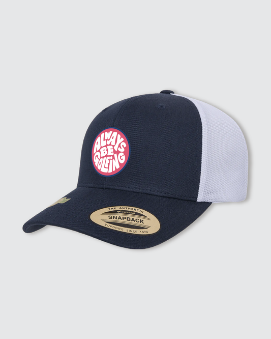 The "Wild Golf" Navy Trucker Hat